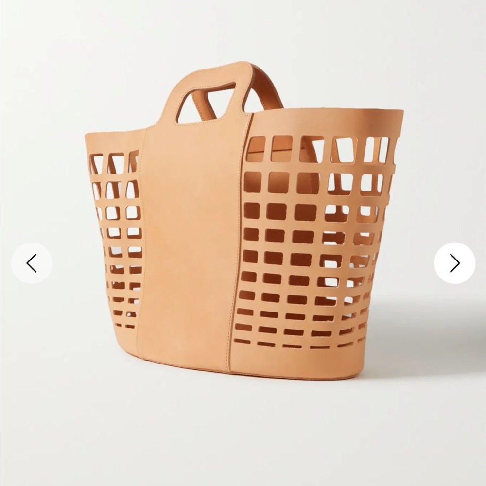 Demijohn cutout leather tote - Picture 12 of 16